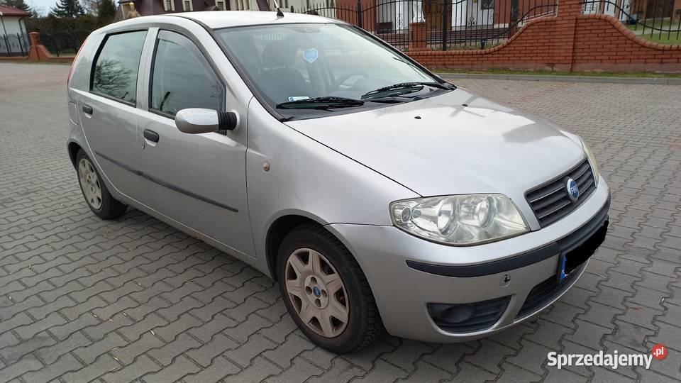 Fiat Punto II FL Dynamic 12 16V moc 80 2004 5 dr Kutno
