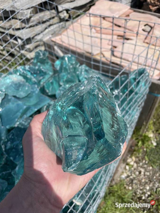 SZKŁO GABIONOWE BRYŁKI SZKANE Szkło Wulkaniczne Warszawa sprzedam
