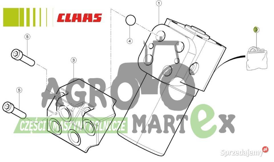 0011326590 11326590 ZESTAW USZCZELNIEŃ ORBITROLA Claas Wichrów