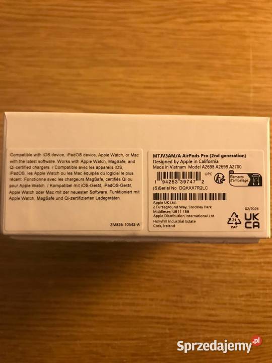 Słuchawki Apple airpods 2 pro Warszawa