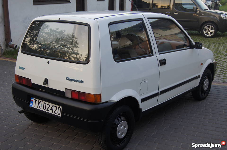 FIAT CINQUECENTO 700 Biała Strzała