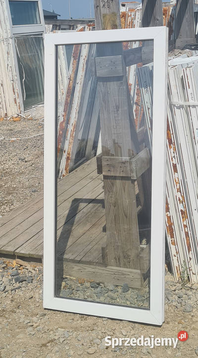 OKNA KacprzaK Witryna 63x142 FIX Używany PCV lubelskie Lublin