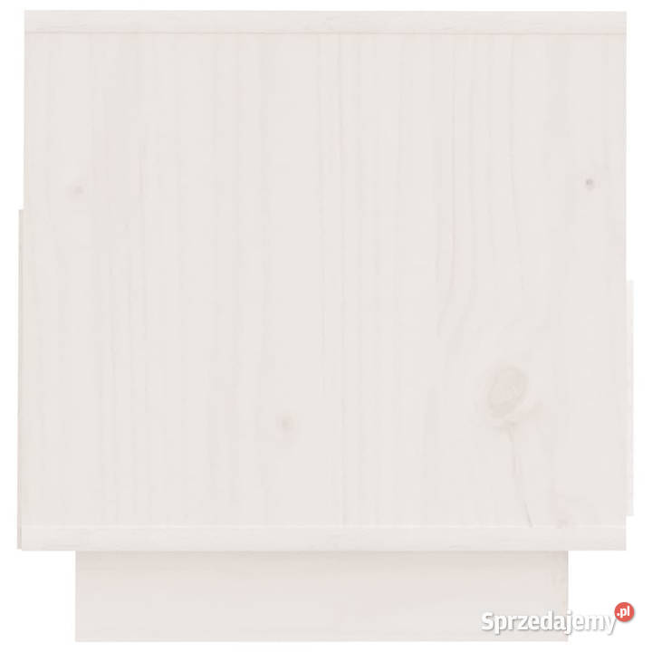 Szafka pod telewizor biała 60x35x37 lite drewno RTV Warszawa