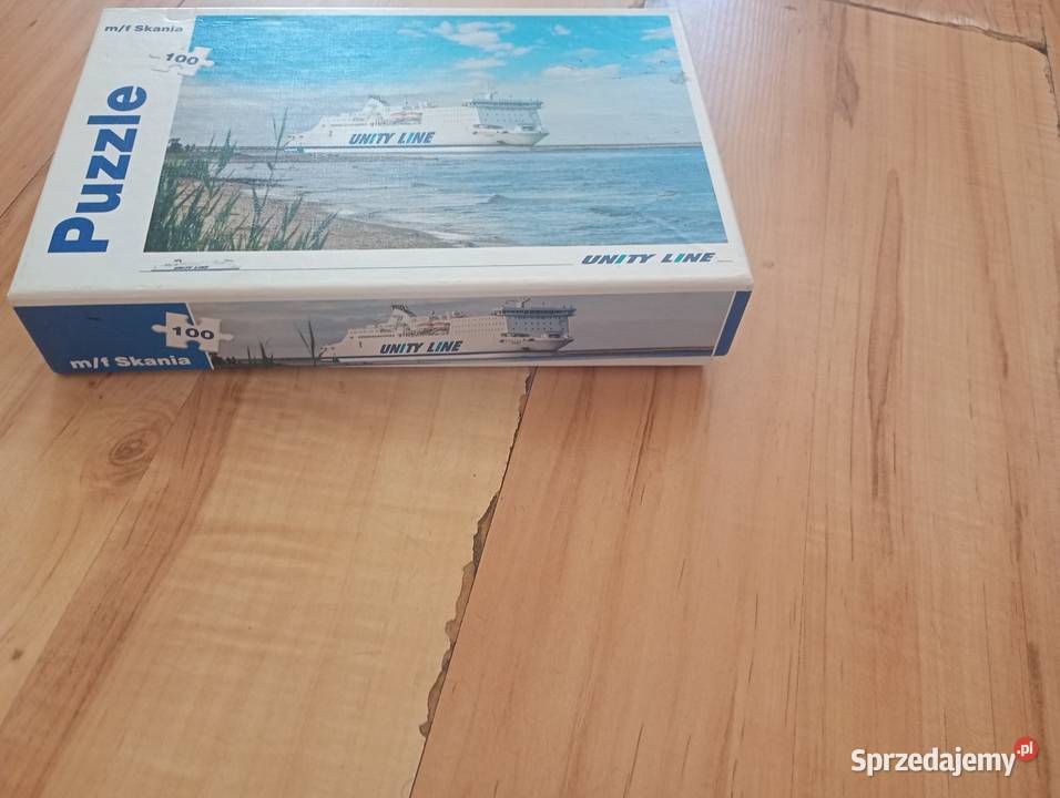 puzzle Unity Linę 100 elementów 41x275 Papier Szczecin sprzedam