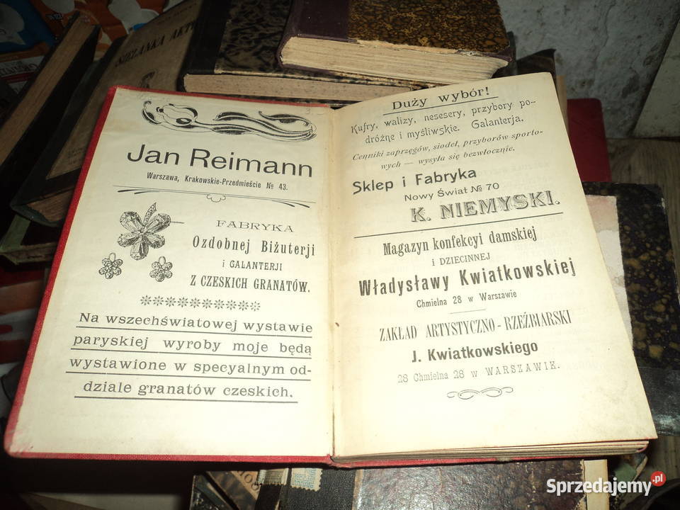 Przewodnik Paryżu I Wystawie Powszechnej 1900 małopolskie Nowy Sącz sprzedam