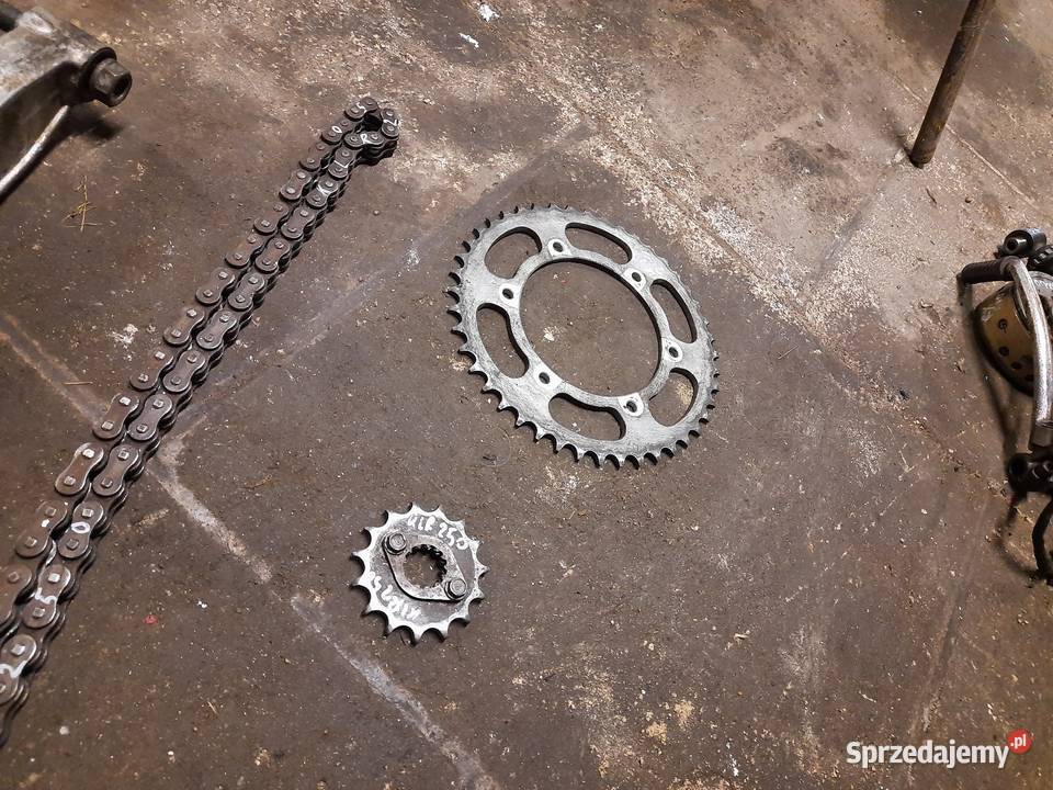 Kawasaki klr 250 napęd zębatka łańcuch klr250 dolnośląskie Jelenia Góra sprzedam