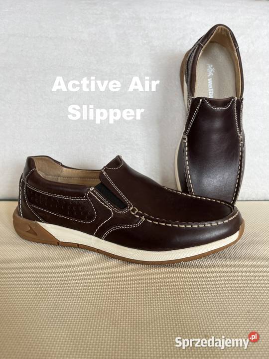 Active Air Slipper Walbusch męskie mokasyny śląskie Jastrzębie-Zdrój