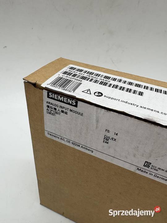 Siemens 6ES7 3317KB020AB0 AI Module Warszawa sprzedam