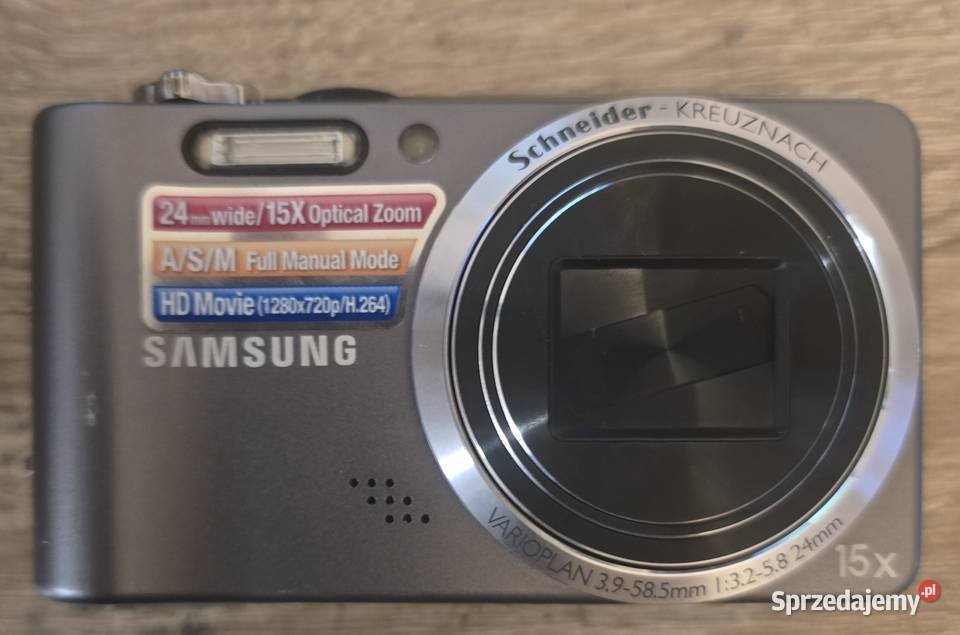 Samsung WB600 aparat cyfrowy kompaktowy pudełko Świdnica Polska sprzedam