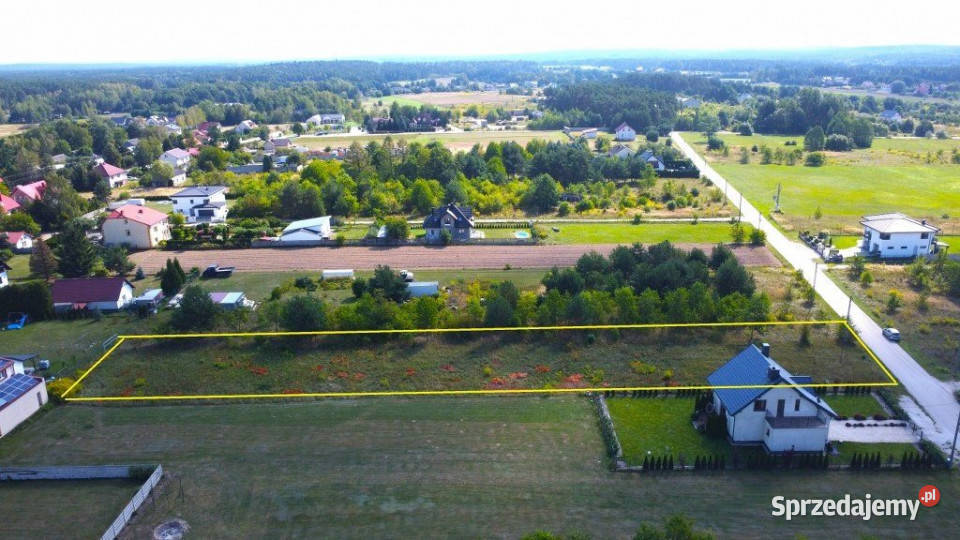 sprzedaży gruntu 2100m2 Bilcza świętokrzyskie
