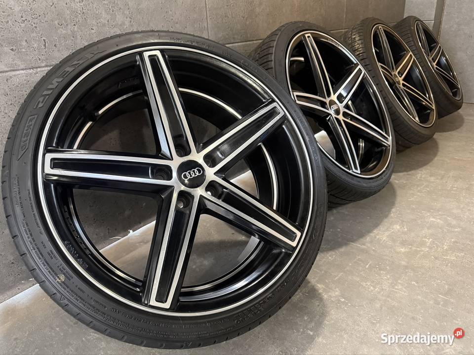 19 Audi A4 A5 felgi koła komplet 5x112 ET35 85J