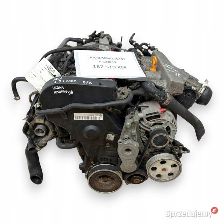 SILNIK BFB Audi A4 B6 B7 18 T TURBO 163 benzyna Chełm