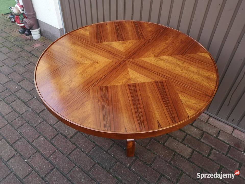 Stolik Ława Okrągły ARTDECO Unikat Antyk Stary Antyki, Sztuka, Kolekcje Swarzędz