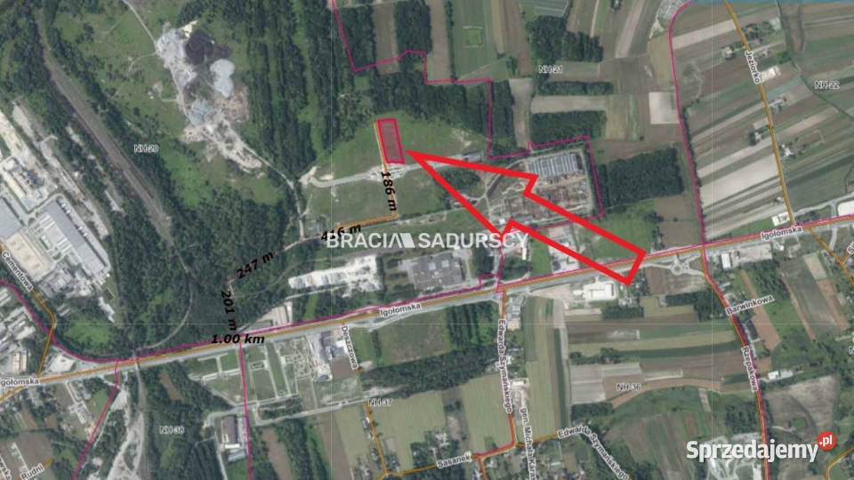 Lokal 4100m2 Kraków Igołomska