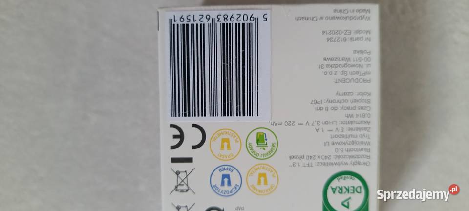 Hykker smartwatch EZ020214 NOWY Zegarki Ełk