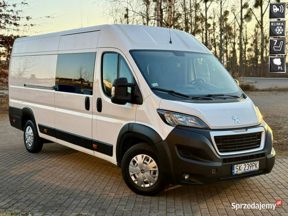 Peugeot Boxer Salon Polska Brygadówka 7miejsc Tarnowskie Góry