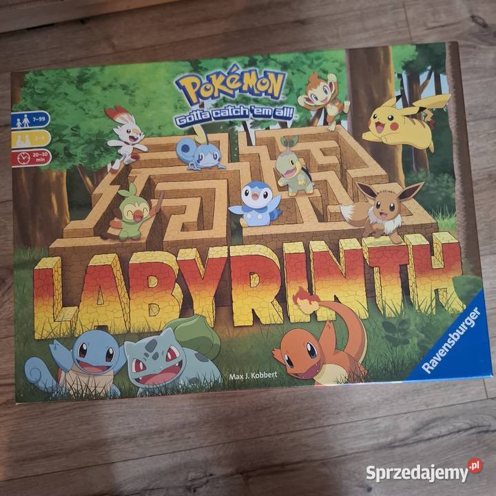 Gra planszowa Pokemon Labirynt warmińsko-mazurskie Olsztyn