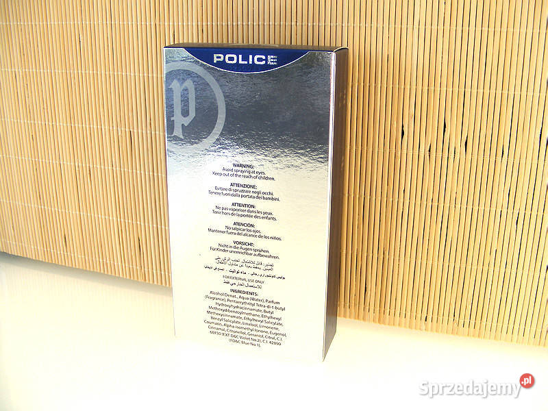 POLICE Cosmopolitan perfumy męskie 100 ml łódzkie Łódź sprzedam