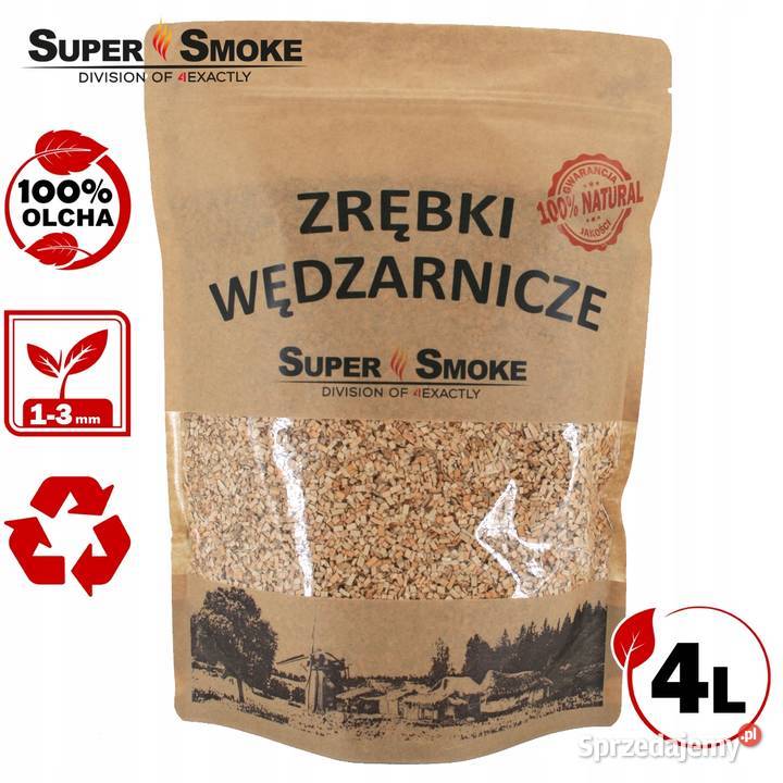 Zrębki Wędzarnicze Super Smoke OLCHA KL02 13mm 4 Białystok