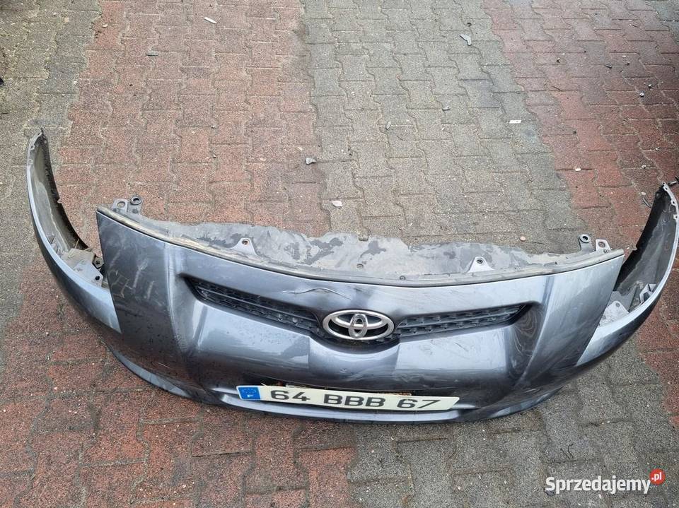 ZDERZAK PRZEDNI PRZÓD HALOGENY TOYOTA AURIS I wielkopolskie sprzedam