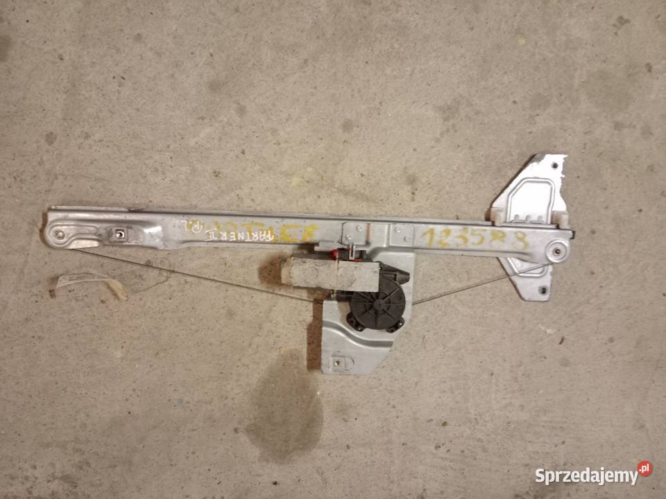Podnośnik szyby Citroen Berlingo 402105B osobowe Motoryzacja Dębno