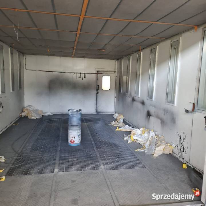 Kabina lakiernicza POLIN Poznań sprzedam