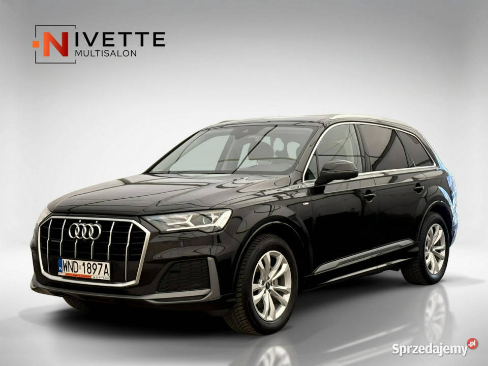 Audi Q7 30 45 TDI Quattro Tiptronic 231 Faktura łopatki zmiany biegów mazowieckie