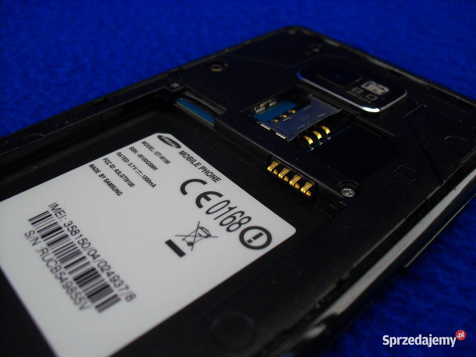 Telefon SAMSUNG GT19100 CZYTAJ OPIS Samsung Bielawa