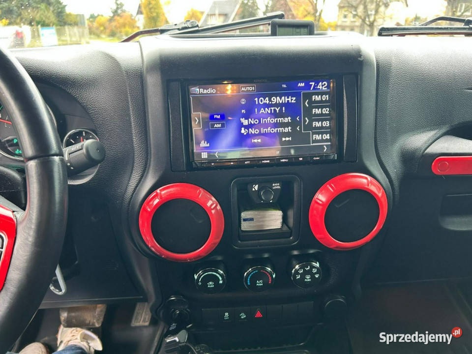 Jeep Wrangler Jeep Wrangler Sport 36 V6 OffRoad wspomaganie kierownicy Jeep Szczecin