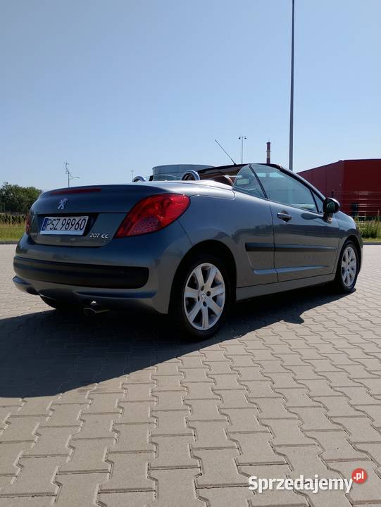 Peugeot 207 CC nowy rozrząd opony zimowe Leszno sprzedam