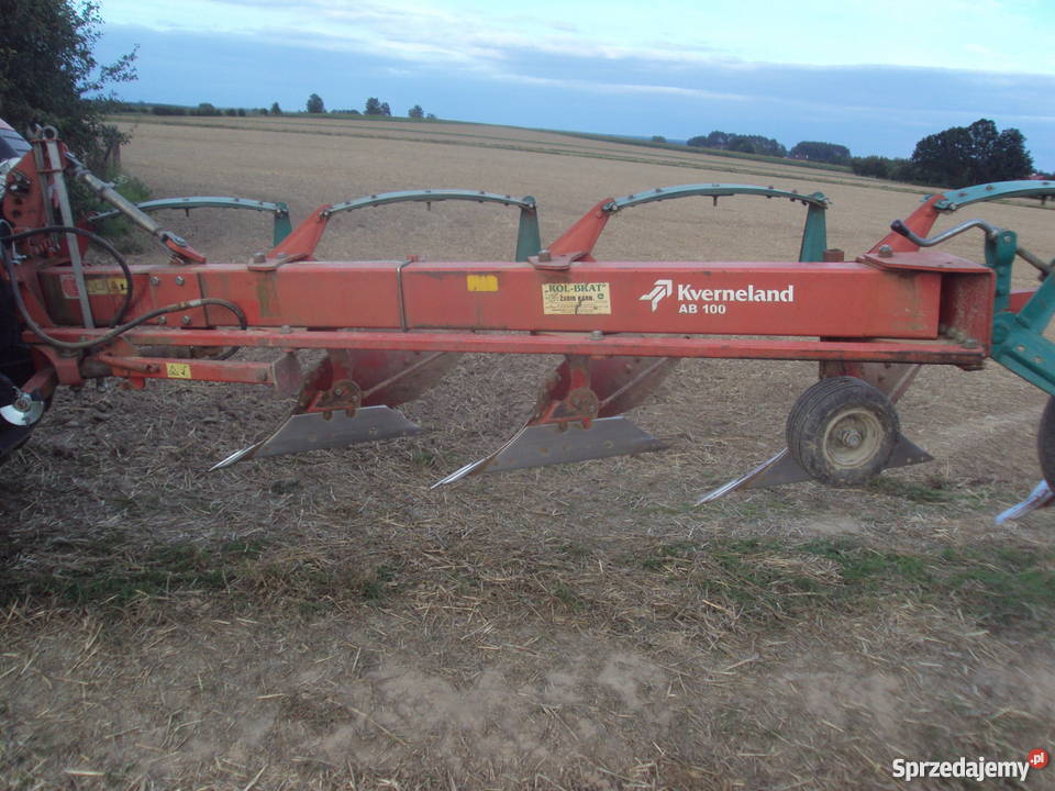 Pług zagonowy Kverneland AB 100 4 2007r