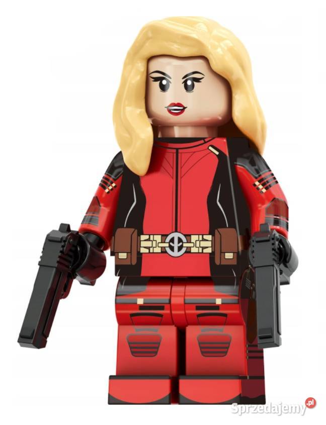 Klocki figurka ludzik LADYDEADPOOL mini Deadpool wielkopolskie Pobiedziska