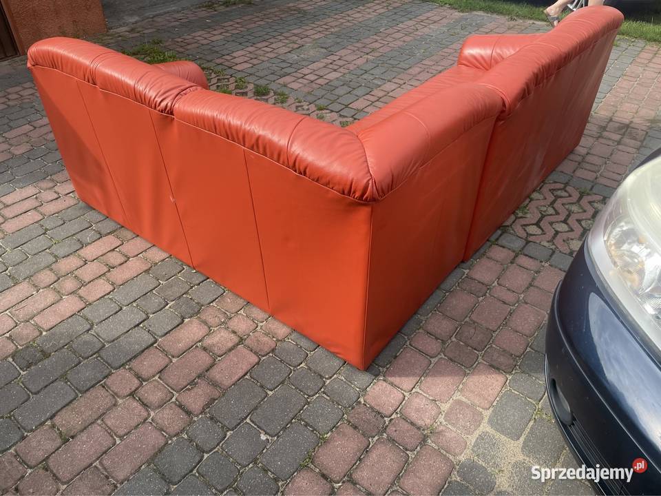 Narożnik skórzany możliwy transport sprzedam
