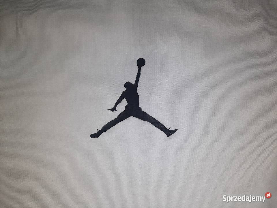 Nowa biala koszulka Jordan L niestety bez metek Jordan Poznań