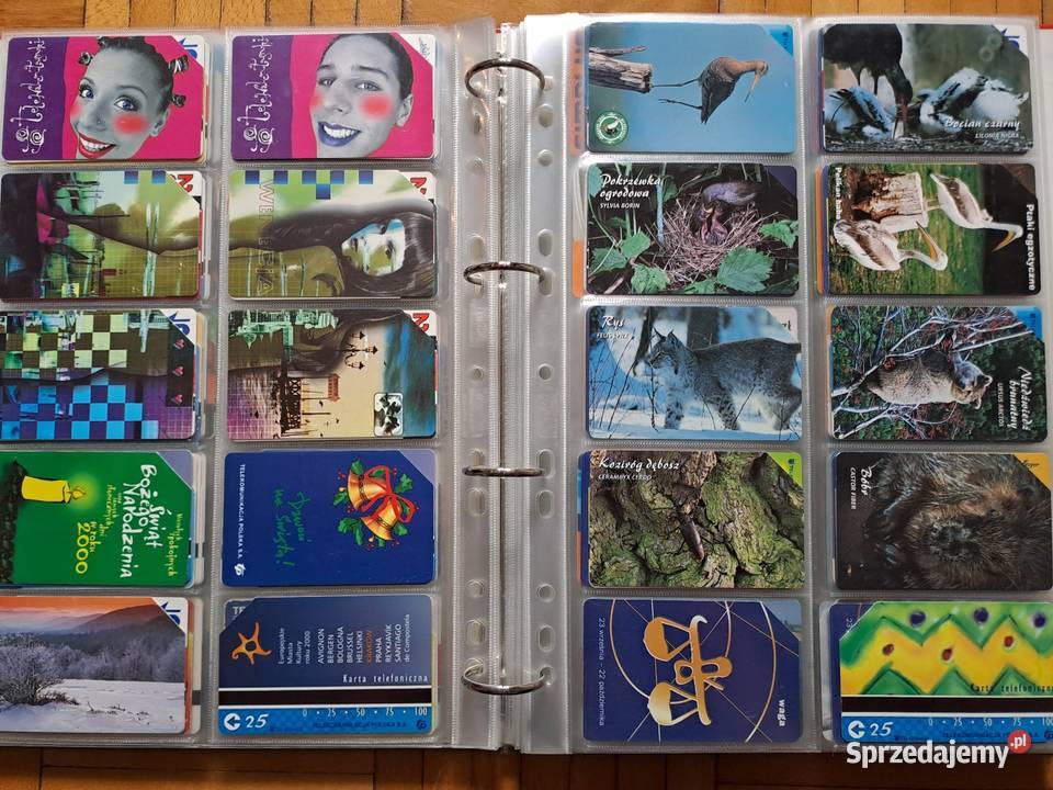 Karty telefoniczne ogłoszenie 1 na 2 mazowieckie Warszawa sprzedam