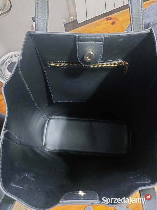 torebka Peterson czarna shopperka skóra Poznań