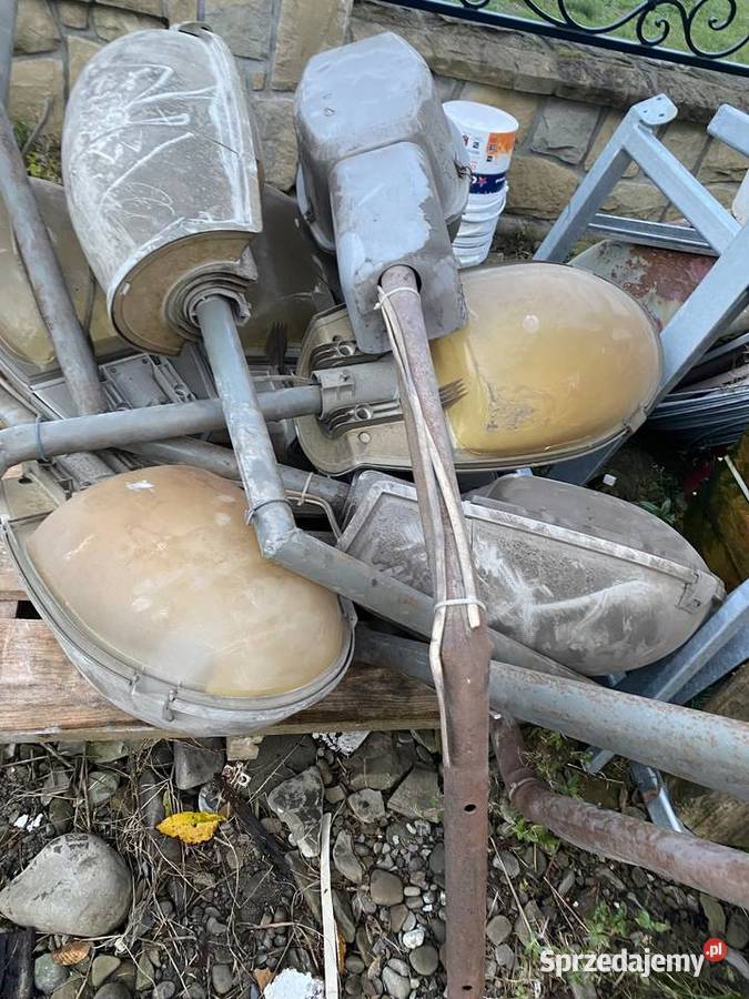 Lampy uliczne 13 sztuk Pozostałe małopolskie