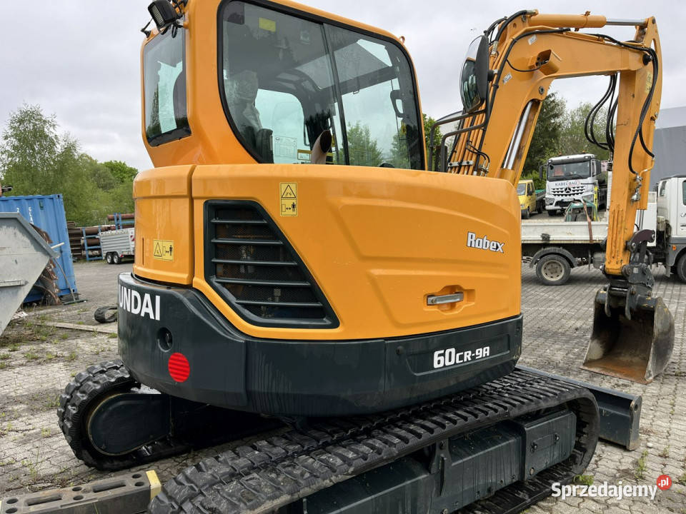 gąsienicowa Hyundai 60CR9A Koparka Hyundai Koparki świętokrzyskie