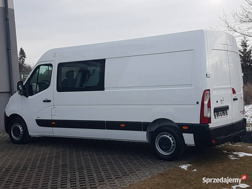 Opel Movano MASTER 7 OSÓB L3H2 BRYGADÓWKA DŁUGI elektryczne lusterka Opel Poręba