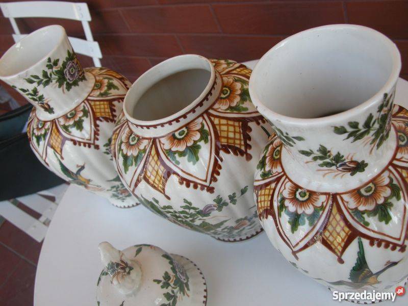 stara ceramiczna waza plus wazony Gorzów Wielkopolski