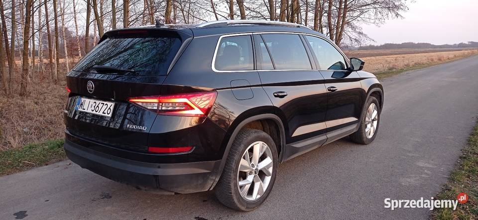 Skoda Kodiaq Panorama canton kamery 360 diesel Warszawa