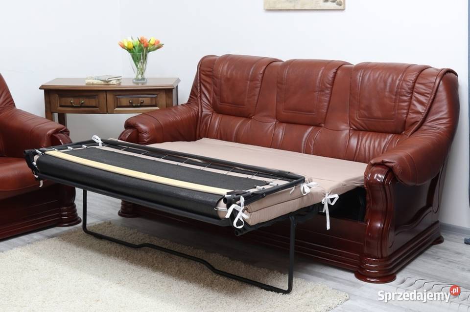 Unikalny komplet wypoczynkowy Aneta II Skóra Meble Żory