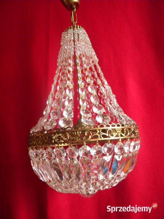 Żyrandol kryształowy Maria Theresa gruszka Katowice