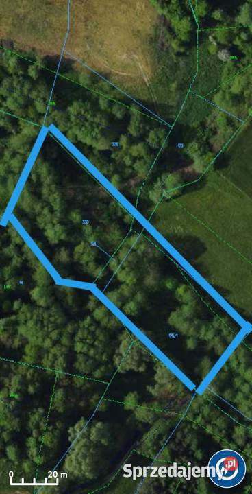 Sprzedam działki pod staw zalesienie podkarpackie