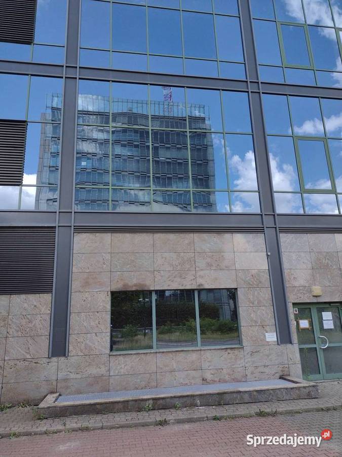 Witryna aluminiowa elewacja Warszawa