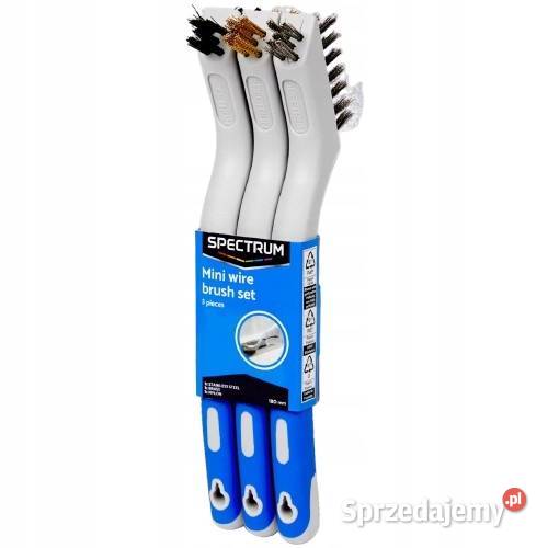 Zestaw 3 szczotek czyszczących Spectrum nylonowa Rzeszów