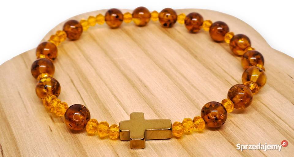 Bransoletka różaniec dziesiątka różańca z Biżuteria mazowieckie Warszawa