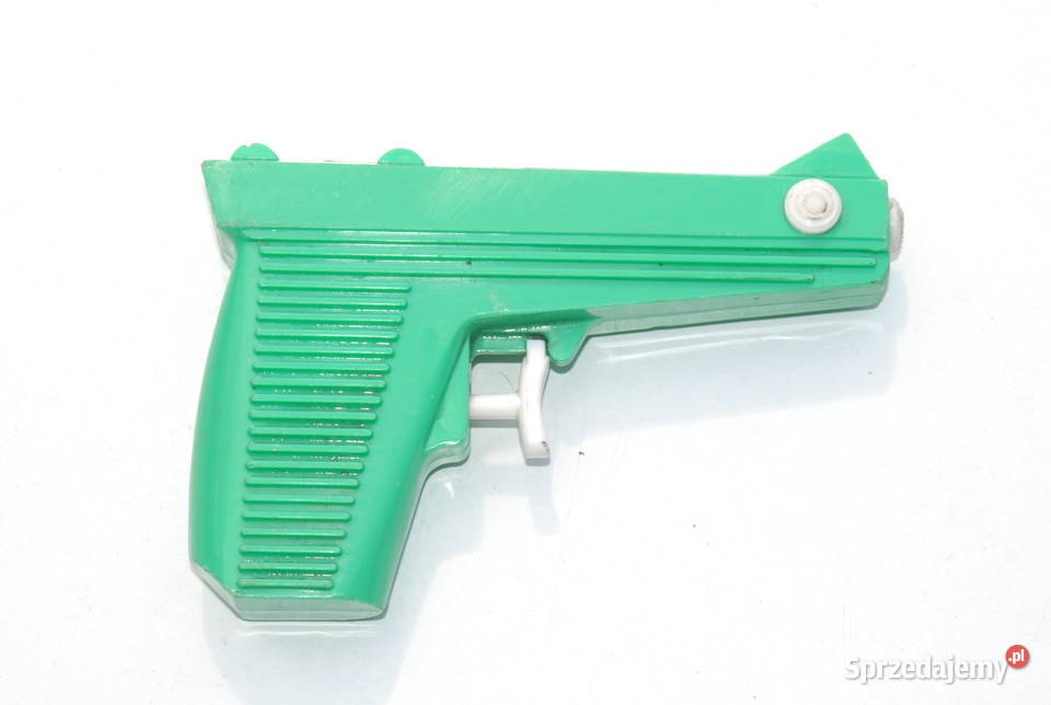 Stara zabawka plastikowy pistolet na wodę antyk Cieszyn