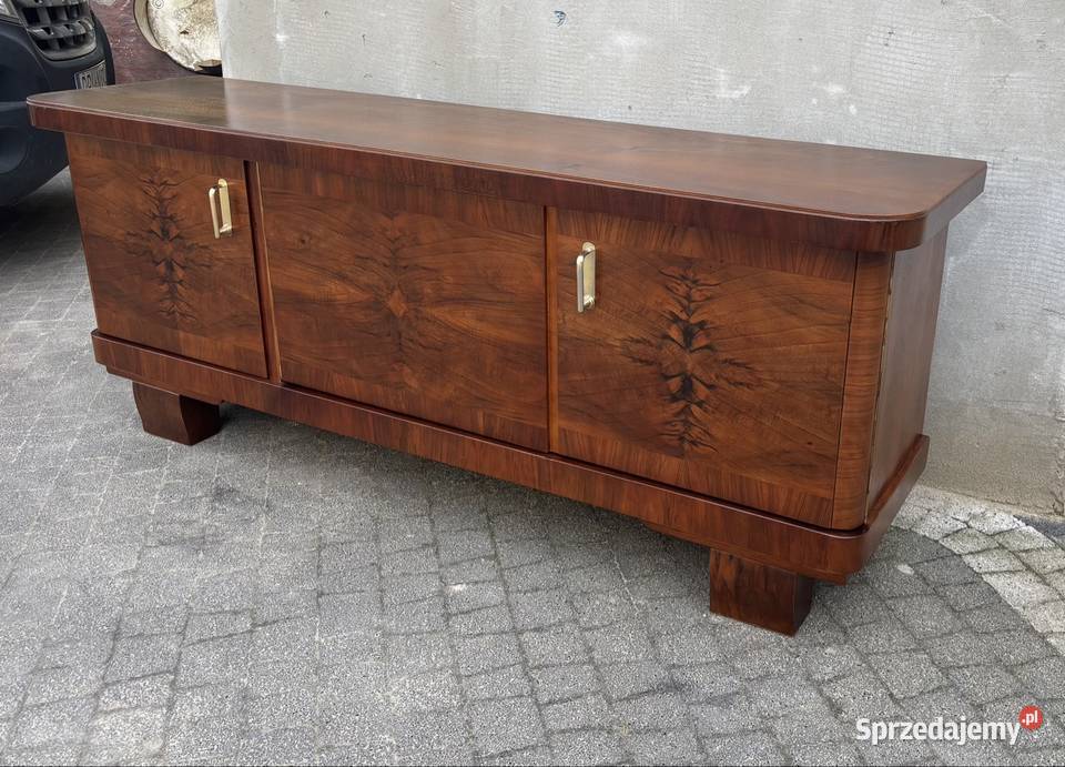 KomodaSzafka RTV Orzech 160 Art Deco Antyk mazowieckie Warszawa