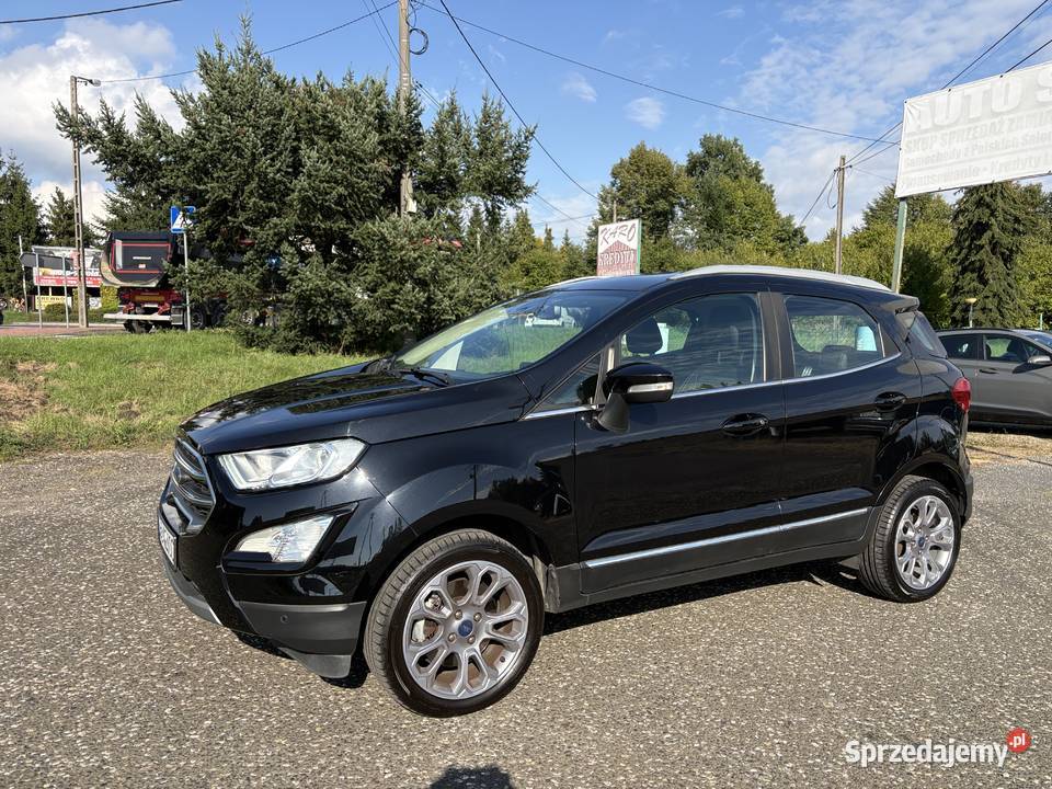 Salon BezwypKlima kameraI włSkóra NAWIFull Ledy ESP EcoSport Libiąż